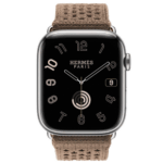 Apple Watch Hermes Series 11 46 мм, ремешок Beige de Weimar Tricot Single Tou... — фото 1