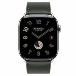 Apple Watch Series 11 Hermes 46mm ремешок Single Tour 46 mm Vert Mongrove — изображение 2