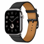 Apple Watch Series 11 Hermes 46mm ремешок Single Tour Noir