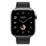 Apple Watch Series 11 Hermes 46mm ремешок Single Tour Noir — изображение 2