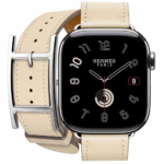Apple Watch Series 11 Hermes 42 mm Hapi Double Tour Craie — изображение 2