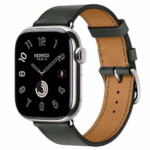 Apple Watch Series 11 Hermes 42mm ремешок Single Tour Vert Mongrove