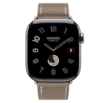 Apple Watch Series 11 Hermes 42mm ремешок Single Tour Etoupe — изображение 2