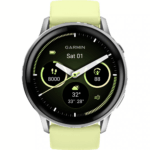 Часы Garmin Venu 4 45mm Silver Citron Green 010-03014-02