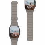 Ремешок UAG Pathfinder Silicone для Apple Watch 49/45/44/42 мм Black/Titanium — изображение 2