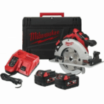 Аккуммуляторная циркулярная пила Milwaukee M18 BLCS66-502X 4933464590