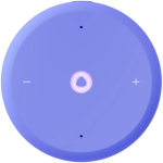 Умная колонка Яндекс Станция Лайт 2 (без часов) Фиолетовый — изображение 3