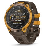 Часы Garmin Instinct Crossover Amoled Bronze Sunburst Cocoa 010-03398-01