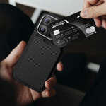 Магнитный картхолдер подставка Benks ArmorGo Built with Kevlar 600D MagSafe Aurora — изображение 5