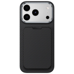 Магнитный картхолдер подставка Benks ArmorGo Built with Kevlar 600D MagSafe Black — изображение 2