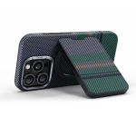 Магнитный картхолдер подставка Benks ArmorGo Built with Kevlar 600D MagSafe Aurora — изображение 3