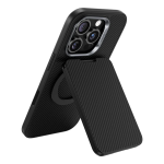Магнитный картхолдер подставка Benks ArmorGo Built with Kevlar 600D MagSafe Black — изображение 3
