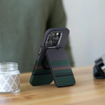 Магнитный картхолдер подставка Benks ArmorGo Built with Kevlar 600D MagSafe Aurora — изображение 4