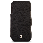 Чехол книжка из кожи Vaja Folio для iPhone 17 Pro Max Floater Black — купить в AppleProStore