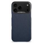 Чехол накладка из кожи Vaja Grip для iPhone 17 Pro Max V-Mag Floater Indigo — купить в AppleProStore