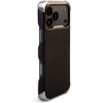 Чехол накладка из кожи Vaja Buckler Grip для iPhone 17 Pro Max V-Mag Black — купить в AppleProStore