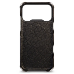 Чехол накладка из кожи Vaja Buckler ST Grip для iPhone 17 Pro Max V-Mag Black — фото 1