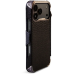 Чехол книжка из кожи Vaja Buckler ST Wallet для iPhone 17 Pro Max V-Mag Black — купить в AppleProStore