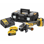 Аккумуляторная шлифмашина угловая DeWalt DCG405P3-QW 
5035048734209