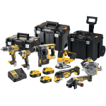 КОМБО-набор из 7 аккумуляторных инструментов 18 В XR BL DeWalt DCK755P3T-QW 5054905285852