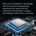 Док-станция Kensington SD5000T5 EQ Thunderbolt 5 Triple 4K Docking K35201NA — изображение 3