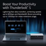 Док-станция Kensington SD5000T5 EQ Thunderbolt 5 Triple 4K Docking K35201NA — изображение 4