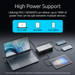 Док-станция Kensington SD5000T5 EQ Thunderbolt 5 Triple 4K Docking K35201NA — изображение 5