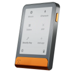 Аппаратный криптовалютный кошелёк с сенсорным экраном Ledger Flex BTC Orange