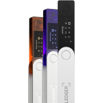 Аппаратный криптовалютный кошелёк Ledger Nano X BTC Orange — изображение 3