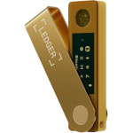 Аппаратный криптовалютный кошелёк Ledger Nano X Gold