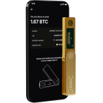 Аппаратный криптовалютный кошелёк Ledger Nano X Gold — изображение 3