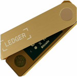 Аппаратный криптовалютный кошелёк Ledger Nano X Gold — изображение 2