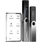 Аппаратный криптовалютный кошелёк с сенсорным экраном Ledger Stax и чехол Magnet Shell — изображение 4