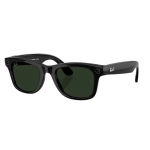 Умные очки Ray-Ban Gen 2 Wayfarer RW4012 Shiny Black, Clear/Graphite Green Transitions — изображение 2