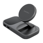 Зарядное устройство EnergEA WIDOCK PLUS, 7 IN 1  USB-C 3.1 DOCK WITH QI2 - темно серый (Gunmetal)