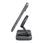 Зарядное устройство EnergEA WIDOCK PLUS, 7 IN 1  USB-C 3.1 DOCK WITH QI2 - темно серый (Gunmetal) — изображение 2