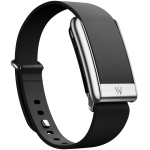 Узкий кожаный ремешок WHOOP LeatherLuxe для WHOOP MG (размер L) Black/Titanium