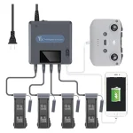 Зарядное устройство с дисплеем YX для DJI Mavic 3 (4 АКБ и 2 USB) — купить в AppleProStore
