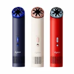 Портативный вентилятор Dyson HushJet Mini Cool fan, (Ink/Cobalt) синий — изображение 4