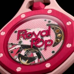 Карманные часы Swatch x Audemars Piguet Royal Pop Otto Rosso/розовый — изображение 3