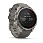 Часы Garmin Fenix 9 Pro Solar 47mm inReach Pebble Grey 010-04338-01 — изображение 3