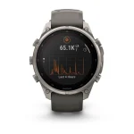 Часы Garmin Fenix 9 Pro Solar 47mm inReach Pebble Grey 010-04338-01 — изображение 4