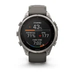 Часы Garmin Fenix 9 Pro Solar 47mm inReach Pebble Grey 010-04338-01 — изображение 6