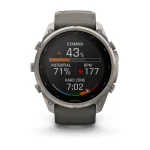 Часы Garmin Fenix 9 Pro Solar 51mm inReach Pebble Grey 010-04339-01 — изображение 5